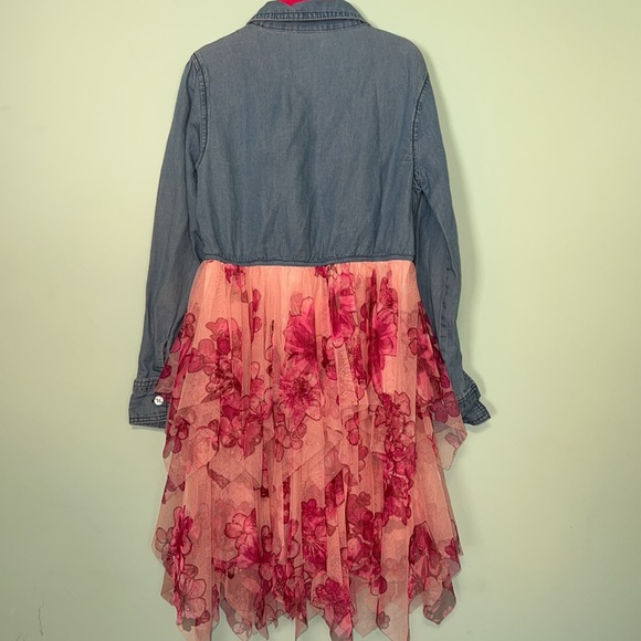 Girls Justice Dress sz 8 - Picture 4 of 5